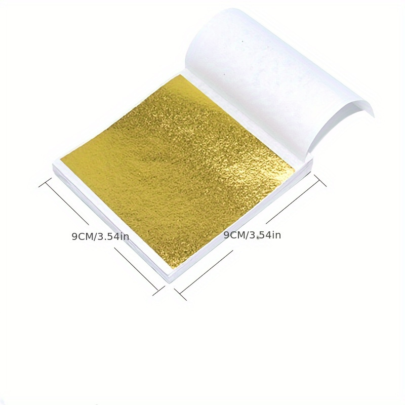 Gold Foil Flakes - Aomily 9 × 9 センチメートル 100