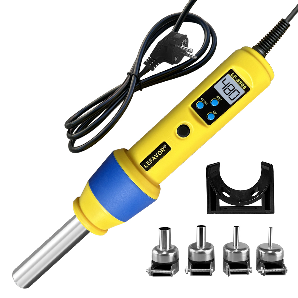 Heat Gun Small - 液晶デジタル熱ホットエアガンはんだ除去はんだステーション 110V 220V 温度調節可能な IC SMD