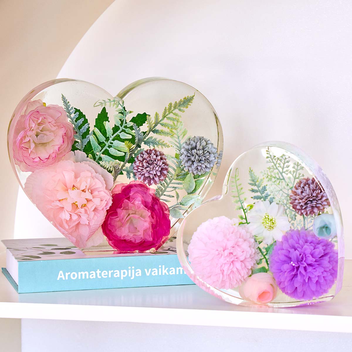 大型愛シリコンモールド DIY ハート六角形エポキシ樹脂モー - Resin Craft Ideas のレビューと価格