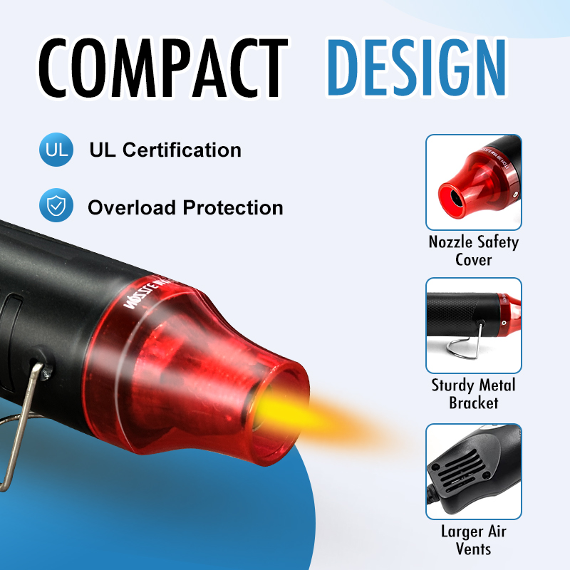 220V ホットエアガンはんだ付け温度ブロワーガン DIY  - Heat Gun Small のレビューと価格