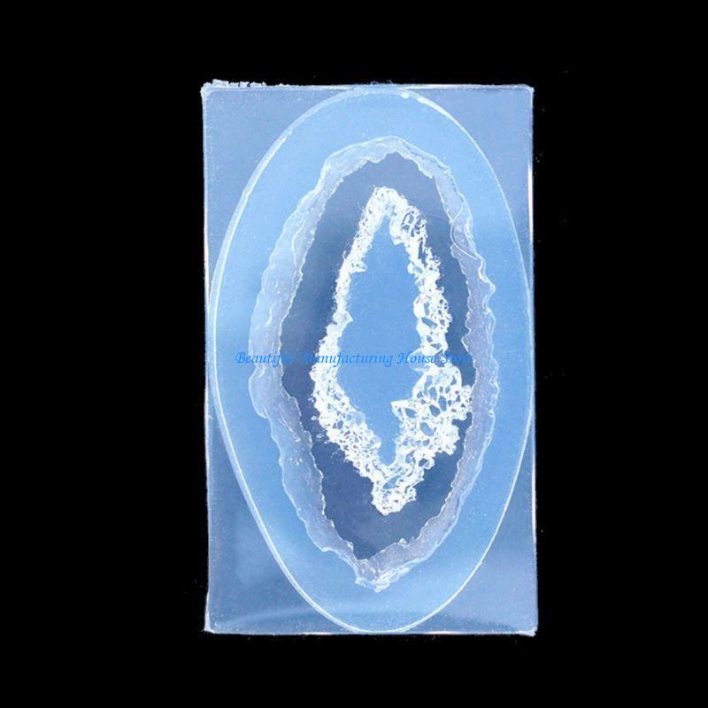 E56A クォーツロッククラスターモールド DIY 作成ネッ - Geode Mold Silicone のレビューと価格