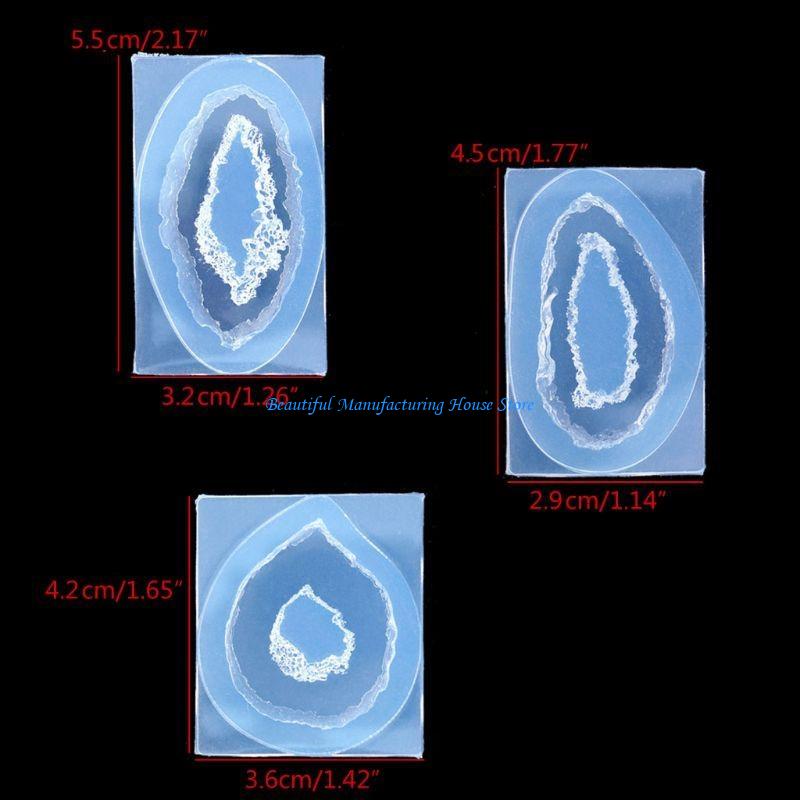 E56A クォーツロッククラスターモールド DIY 作成ネッ - Geode Mold Silicone のレビューと価格