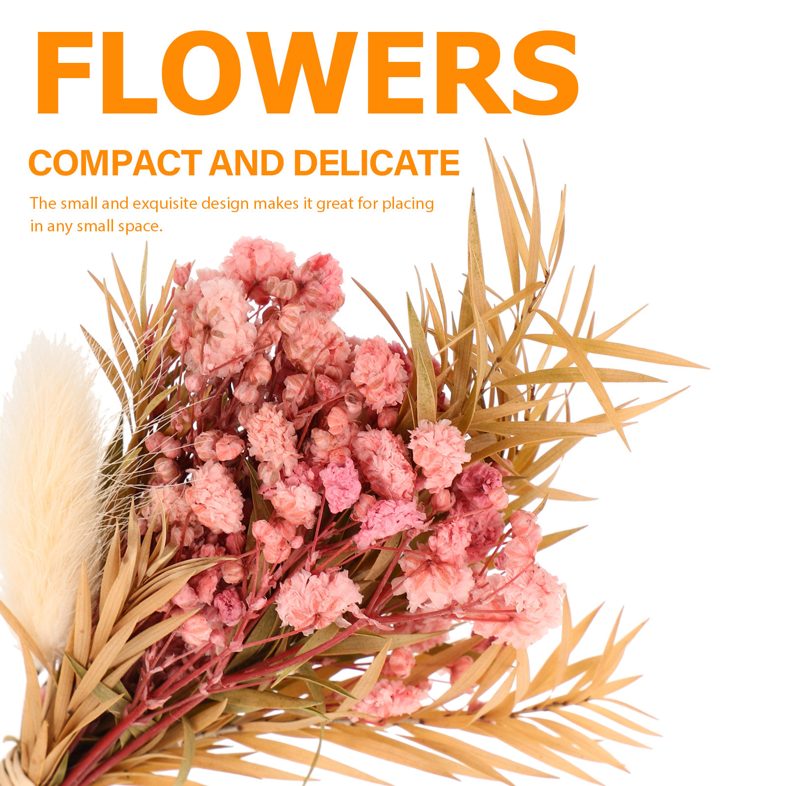 3 個ミニドライフラワーブーケナチュラル小さなドライフラワー - Dried Flower Bulk のレビューと価格