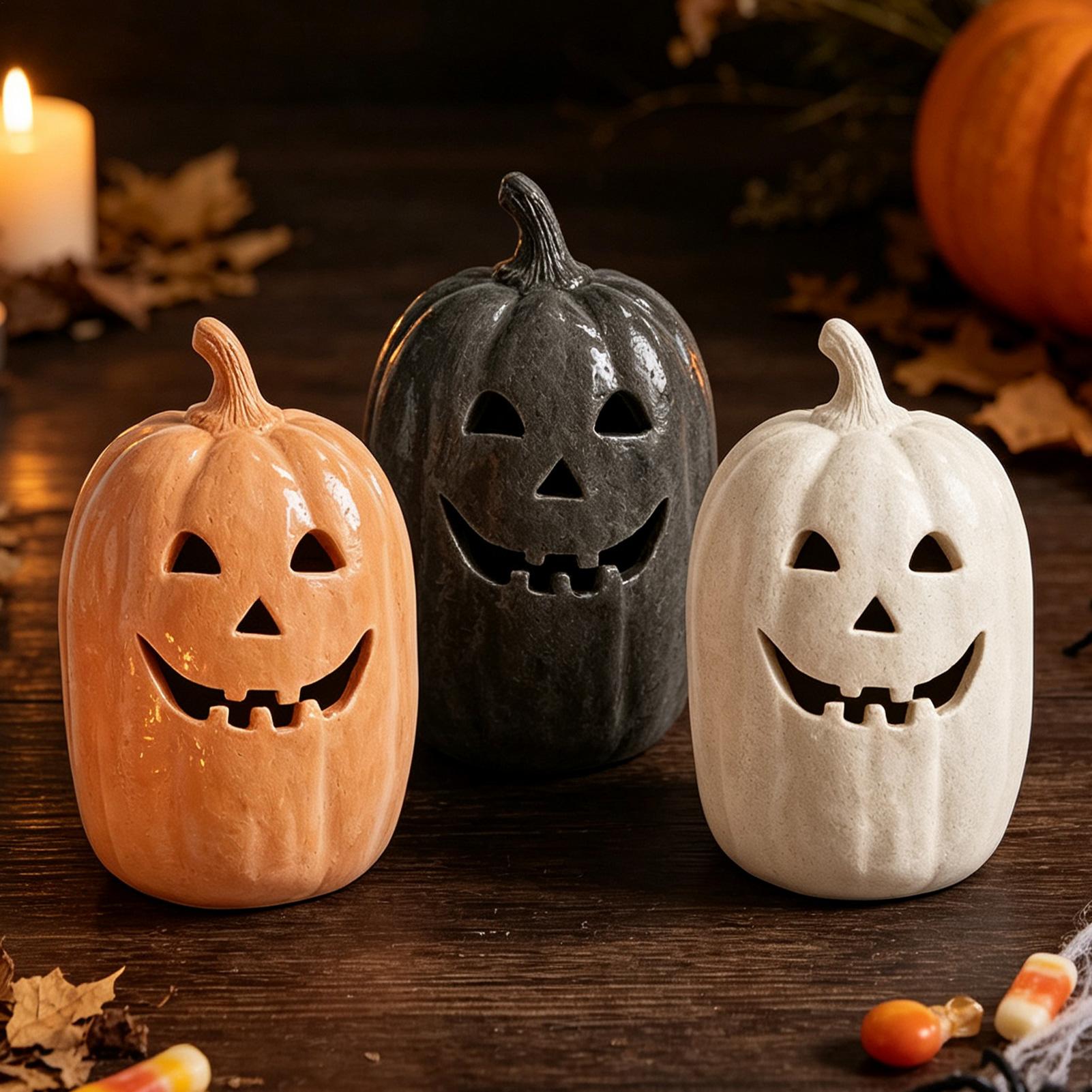 ハロウィンパンプキンクラフト樹脂製手作りパンプキンセンターピ - Crafting Resin のレビューと価格