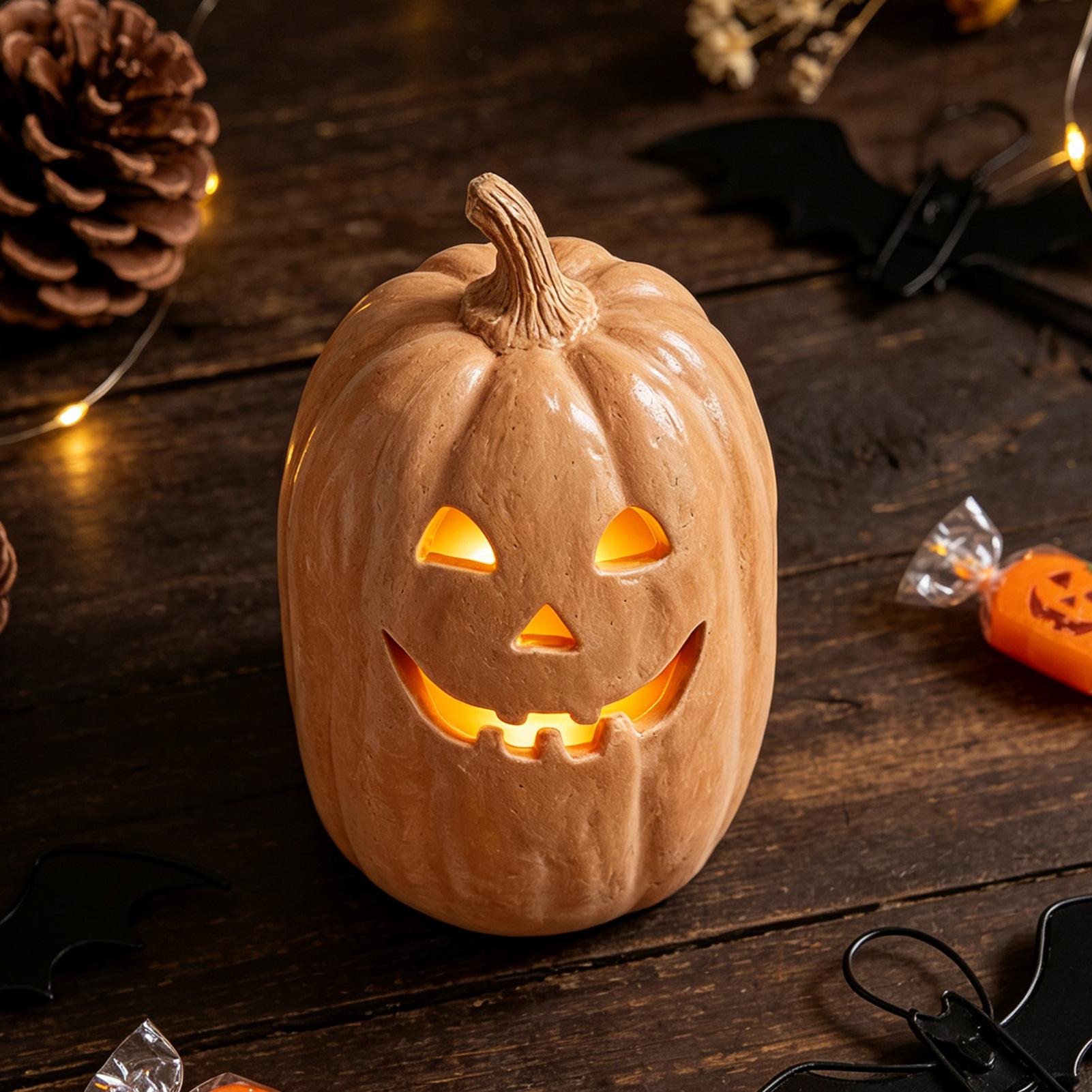 ハロウィンパンプキンクラフト樹脂製手作りパンプキンセンターピ - Crafting Resin のレビューと価格