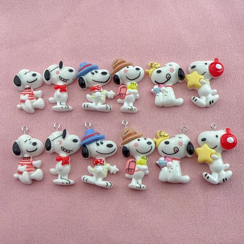 10個入り樹脂製のかわいい小さな犬のペンダント、DIYジュエ - Resin Craft Projects のレビューと価格