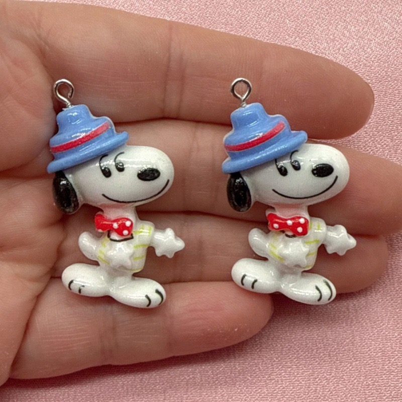 10個入り樹脂製のかわいい小さな犬のペンダント、DIYジュエ - Resin Craft Projects のレビューと価格