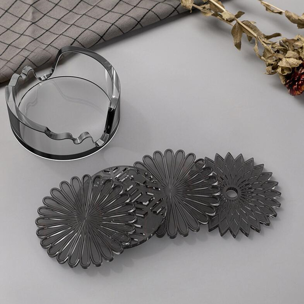 1 個ラウンドコースター樹脂シリコーン型 UV エポキシ樹脂 - Coaster Mold Round のレビューと価格