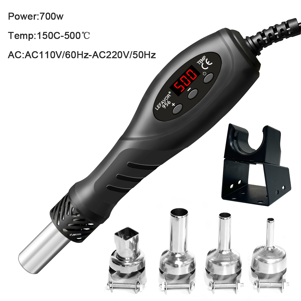 700Wマイクロ熱風ガン 温度調整可能 C/F はんだ付けリ - Heat Gun Small のレビューと価格