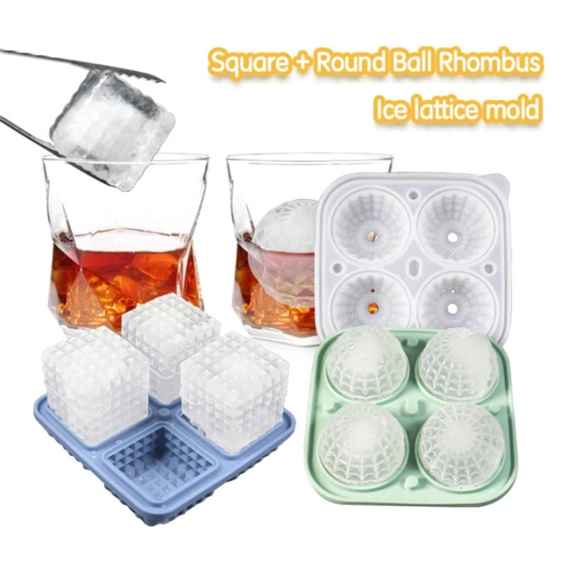蓋付きシリコン製製氷皿 丸型/四角型 アイスボール型 球形シ - Coaster Mold Round のレビューと価格