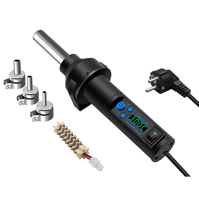 8032D ヒートガン電気デジタルディスプレイ温度調節可能な - Heat Gun Small のレビューと価格