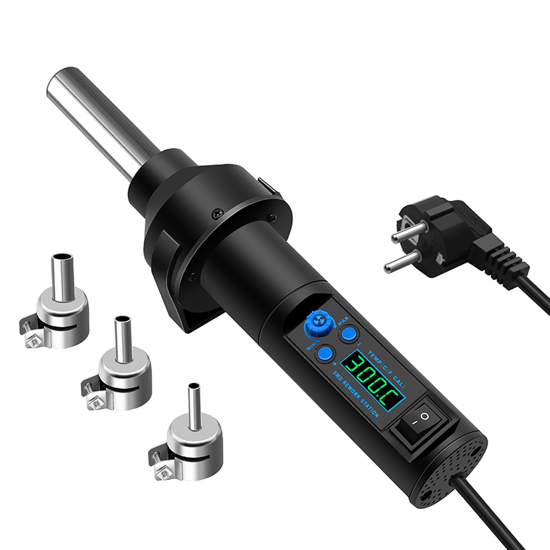 8032D ヒートガン電気デジタルディスプレイ温度調節可能な - Heat Gun Small のレビューと価格