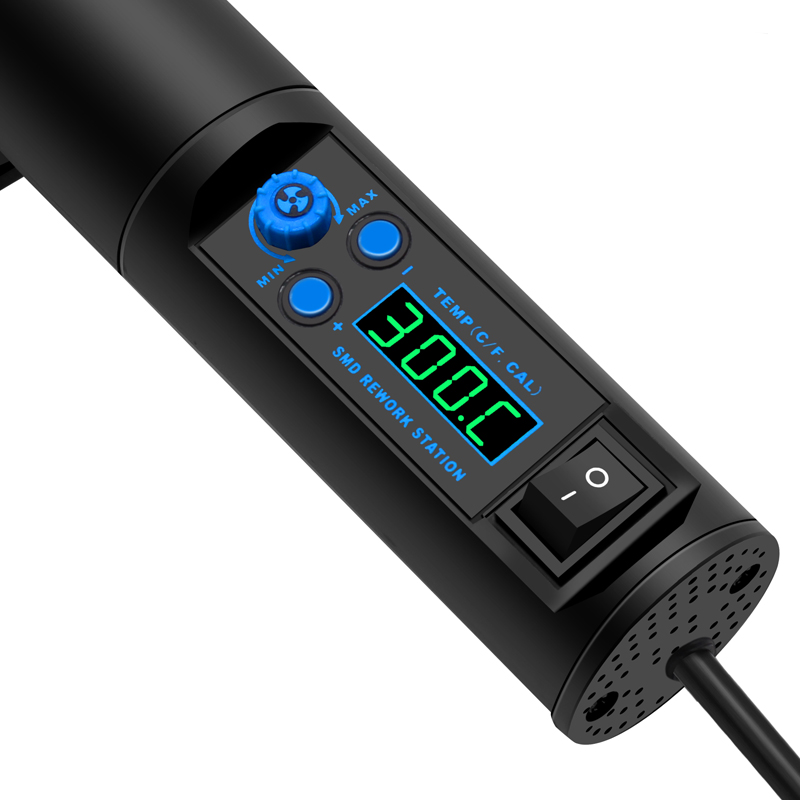 8032D ヒートガン電気デジタルディスプレイ温度調節可能な - Heat Gun Small のレビューと価格