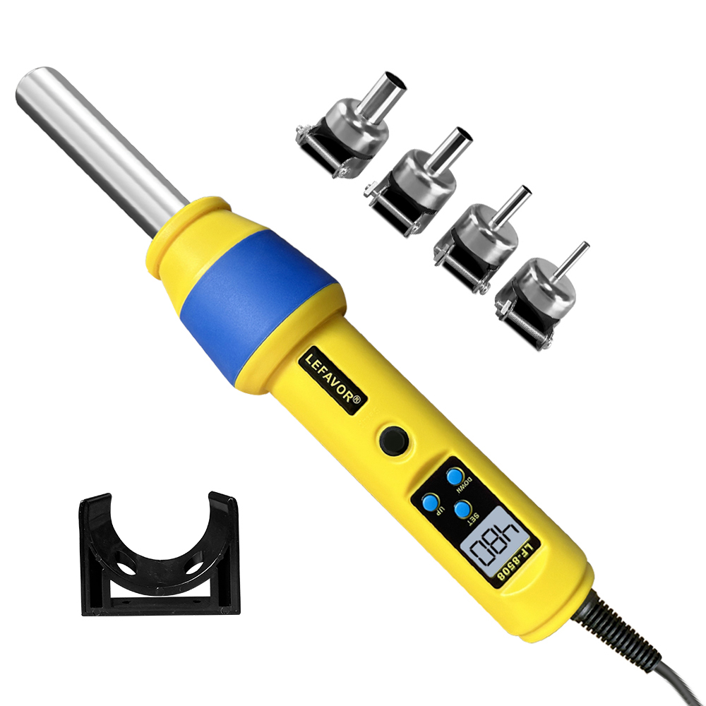 液晶デジタル熱ホットエアガンはんだ除去はんだステーション 1 - Heat Gun Small のレビューと価格