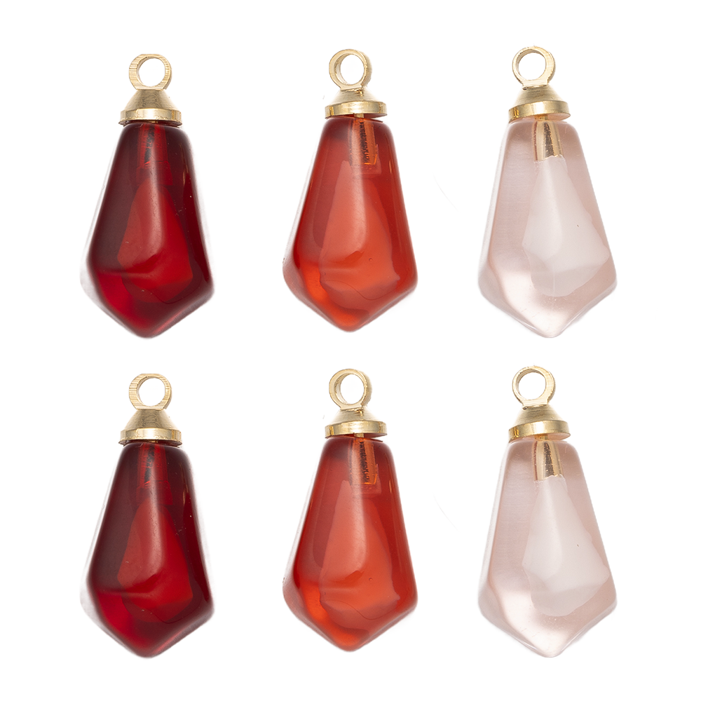10 ピース/ロットフルーツザクロ種子ペンダント DIY イ - Resin Craft Supplies のレビューと価格