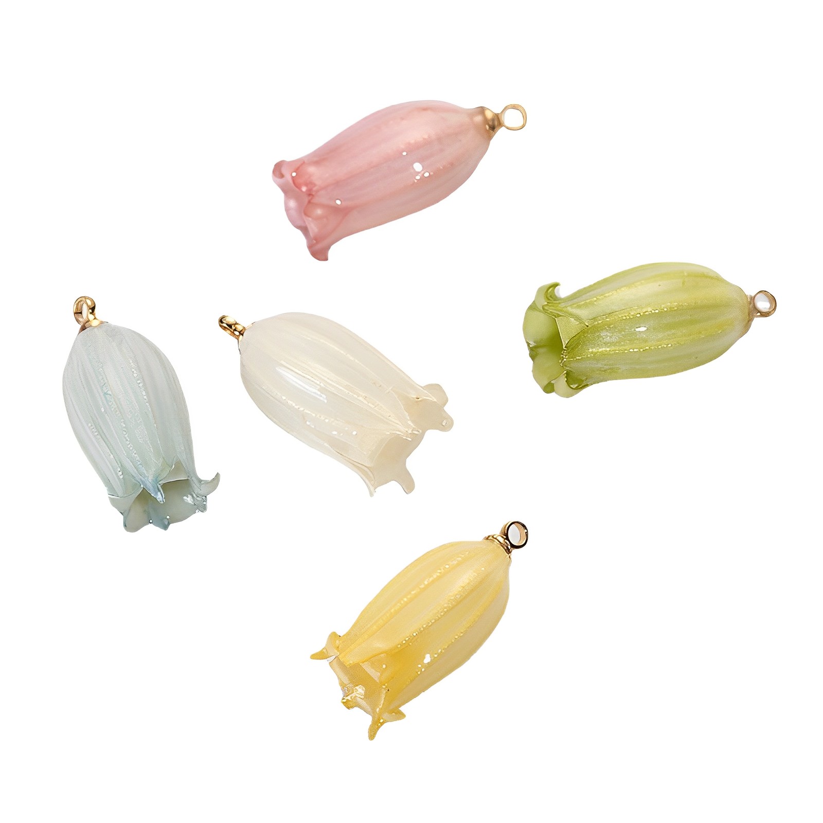 Aqumエキゾチック-手作りのイヤリングのための小さなドライ - Resin Craft Ideas のレビューと価格
