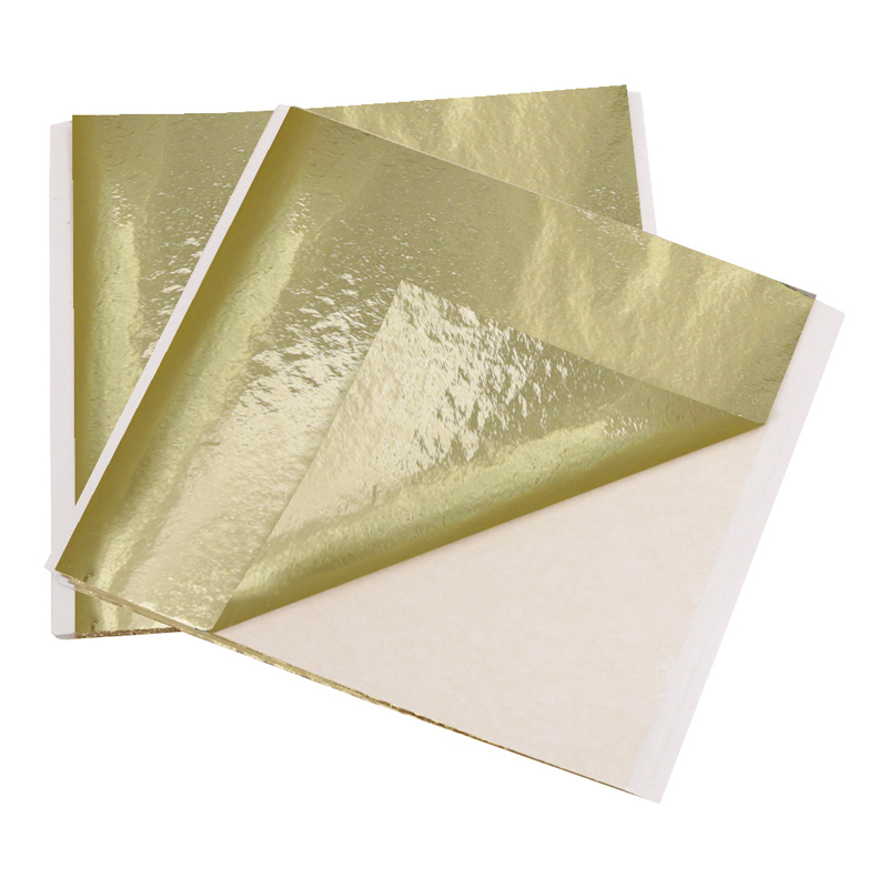 シルバーとシャンパンのホイル紙,芸術的な金箔のシート,家具の - Gold Foil Flakes のレビューと価格