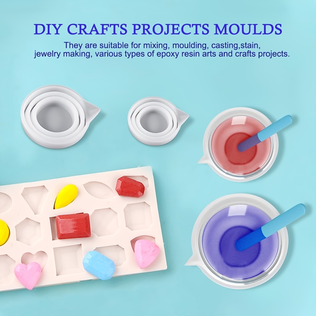 50-500 ミリリットル折りたたみ式シリコーン計量カップマ - Mixing Cup Silicone のレビューと価格