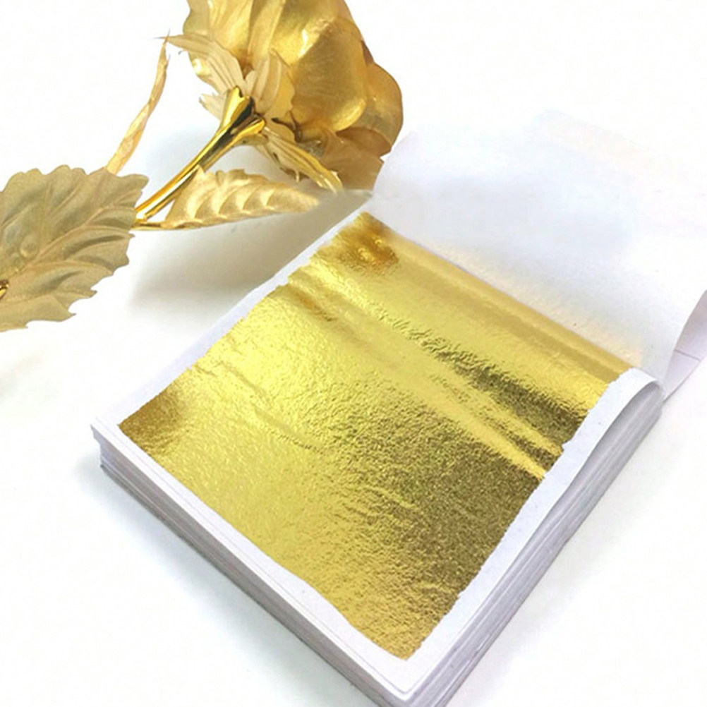 1袋入り模造金箔フレーク、プレミアムクラフトフォイル、アート - Gold Foil Flakes のレビューと価格