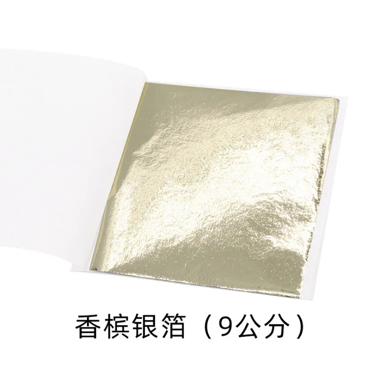 100 個 9 センチメートル個別包装イミテーションゴールド - Gold Foil Flakes のレビューと価格