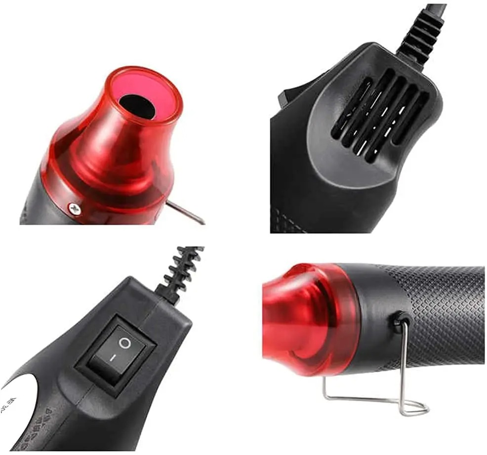 ホットエアガンポータブルミニヒーター DIY クラフトエンボ - Heat Gun Small のレビューと価格