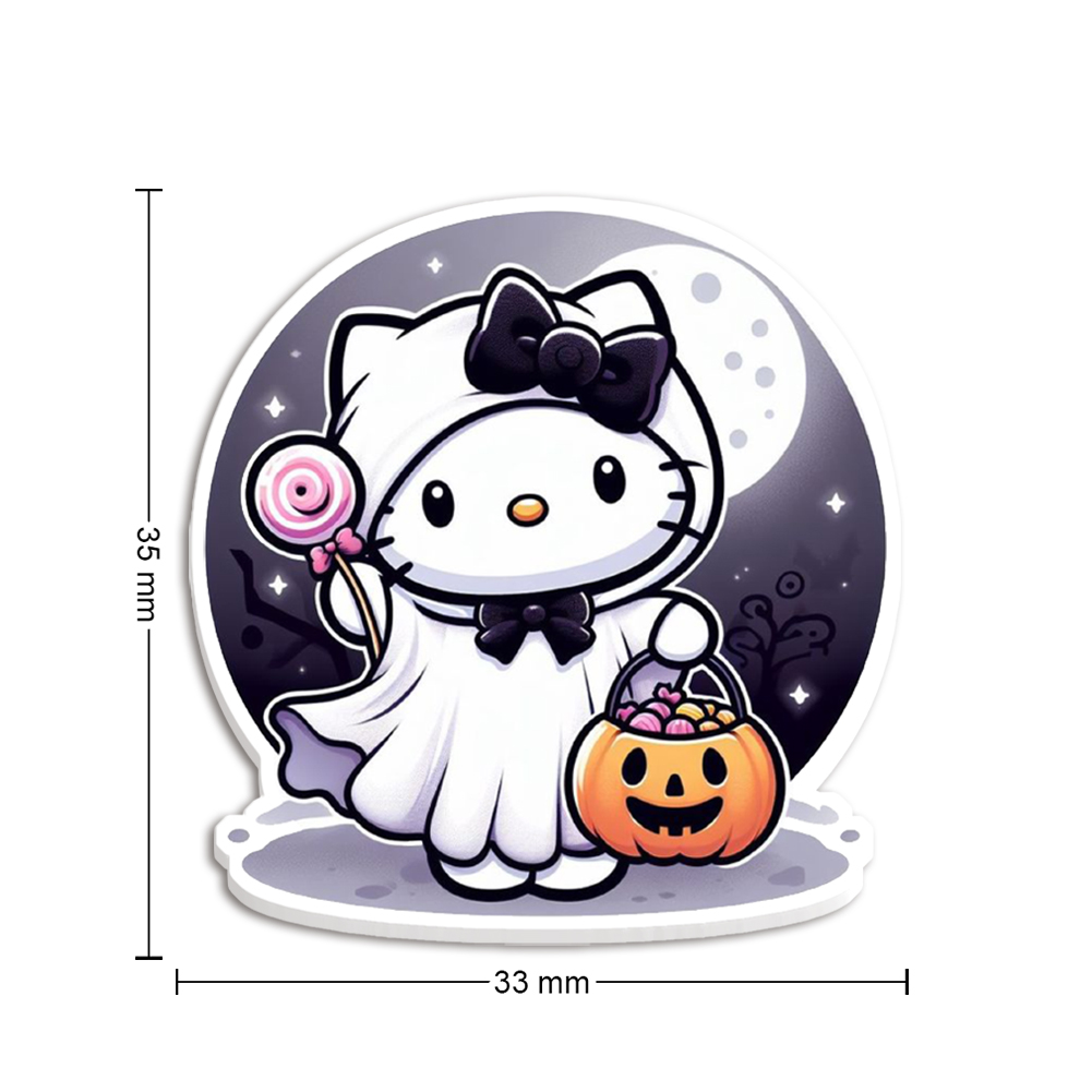10個/ロット サンリオ ハロウィン ハローキティ レジン製 - Resin Craft Material のレビューと価格
