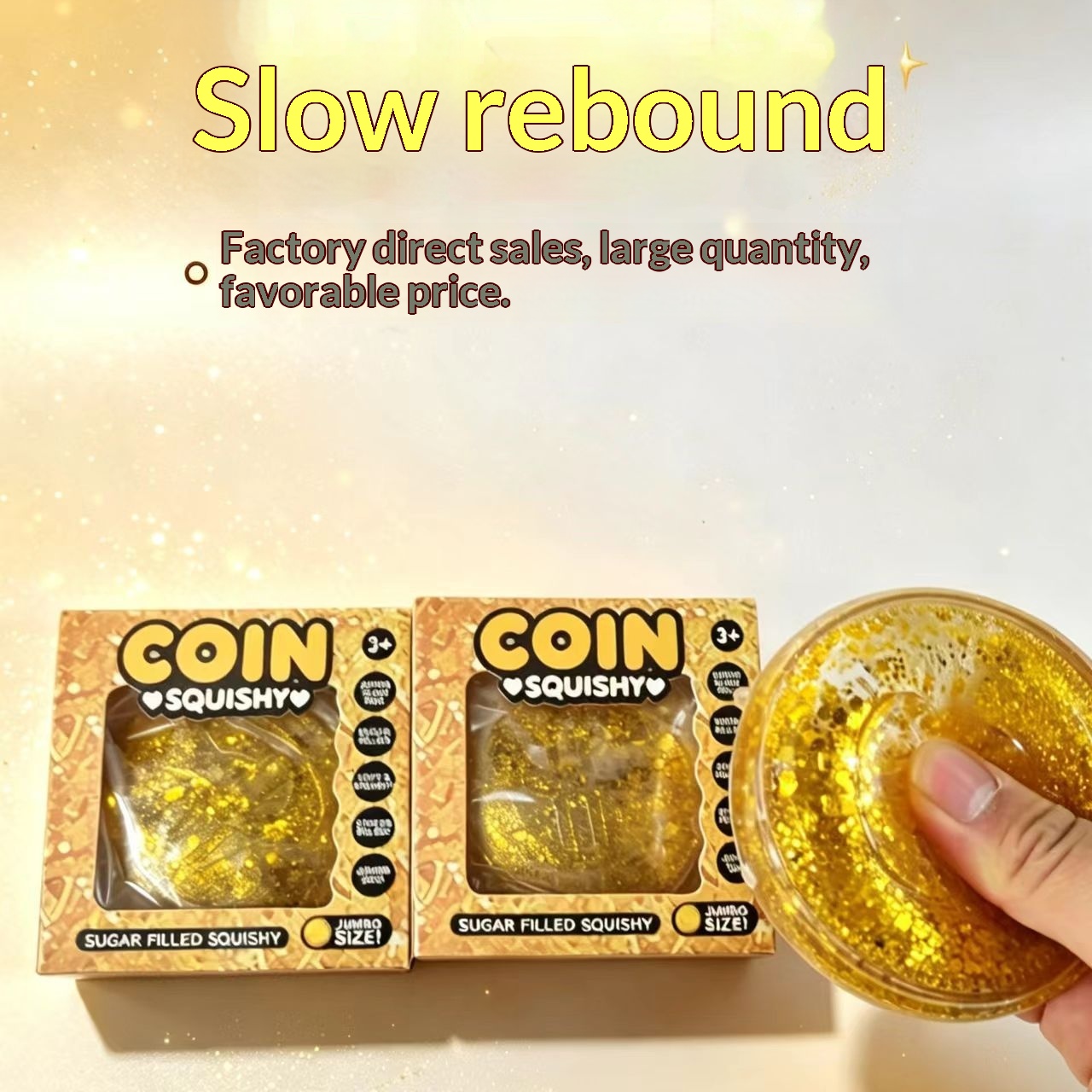 12個入り/フルケース 8.5cm グリッター付き模造ドル硬 - Resin Craft Material のレビューと価格