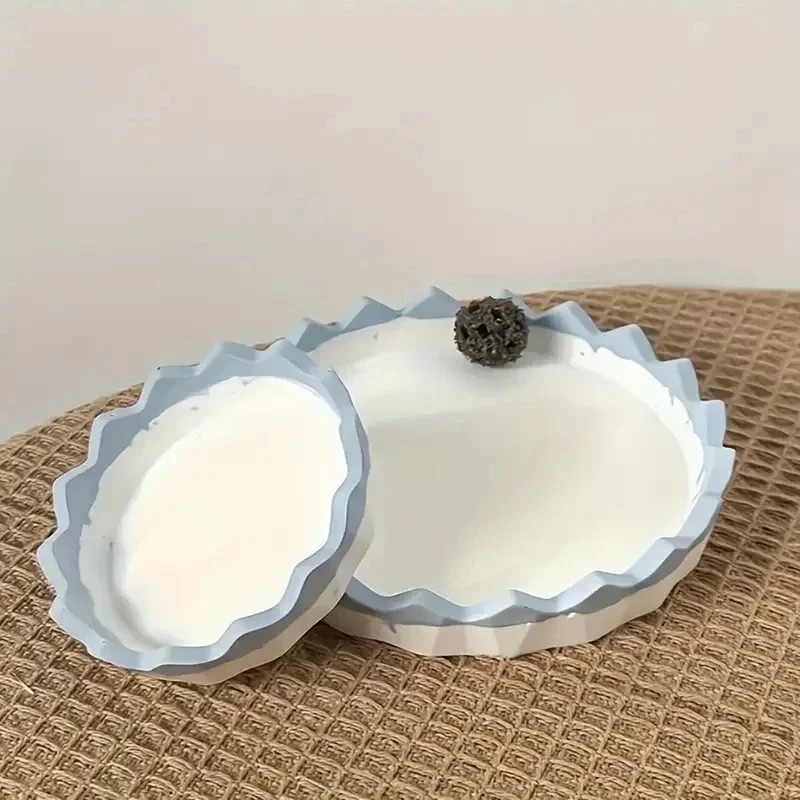 素晴らしいシリコンジュエリートレイ樹脂型、丸型ディッシュ型、 - Coaster Mold Round のレビューと価格