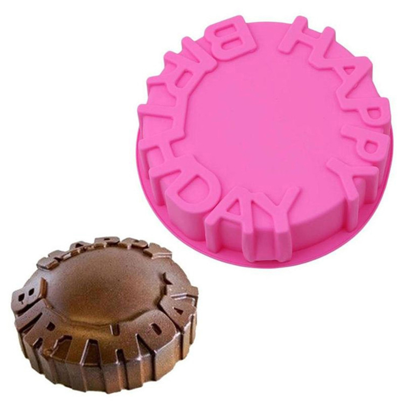 ハッピーバースデーベーキングパンラウンドムースシリコンモール - Coaster Mold Round のレビューと価格