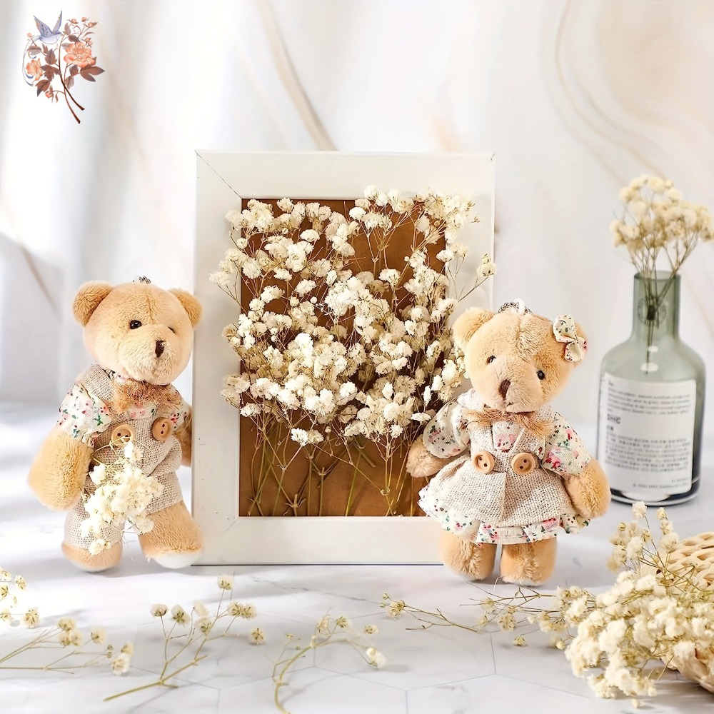 100個入りミニドライカスミソウ、レジン工芸DIY、家の装飾 - Dried Flower Bulk のレビューと価格